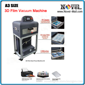 3D Sublimation Heat Press Machine, 3D Sublimation Film Machine, Large Size 3D Sublimation Phone Case Printer